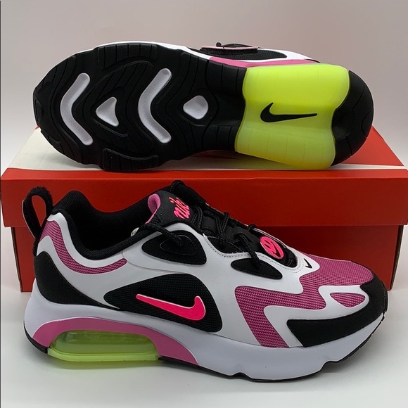 nike 200 pink and black